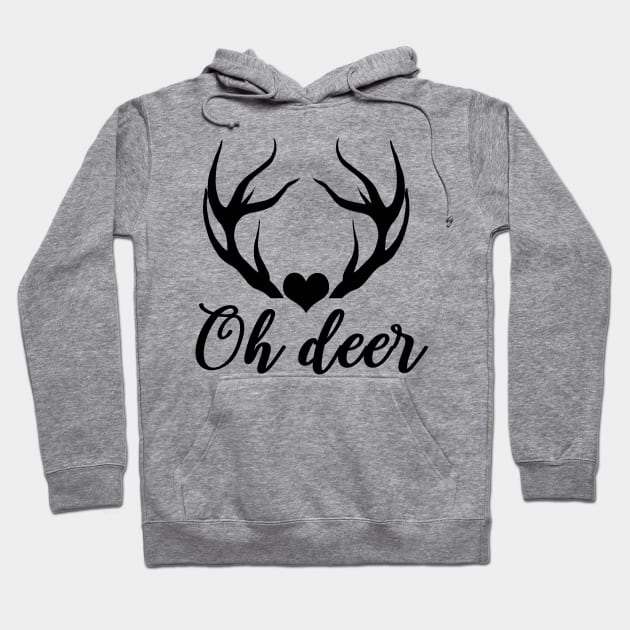 Oh Deer Hoodie by Sham